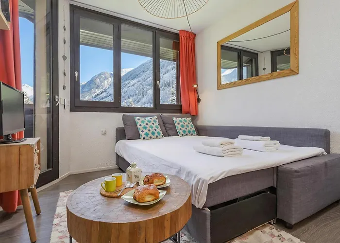 Apartment Sud - Chamois Blanc 512 - Happy Chamonix